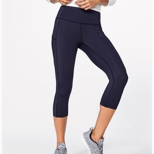 Lululemon Fast & Free 19” crop